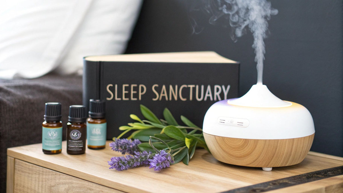 Diffuser And Sleep Best Essential Oils for Sleep Diffuser for Better Rest – Airomatica